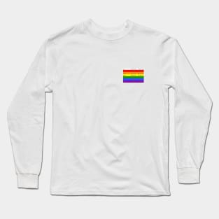 definitely not a hidden pride flag Long Sleeve T-Shirt